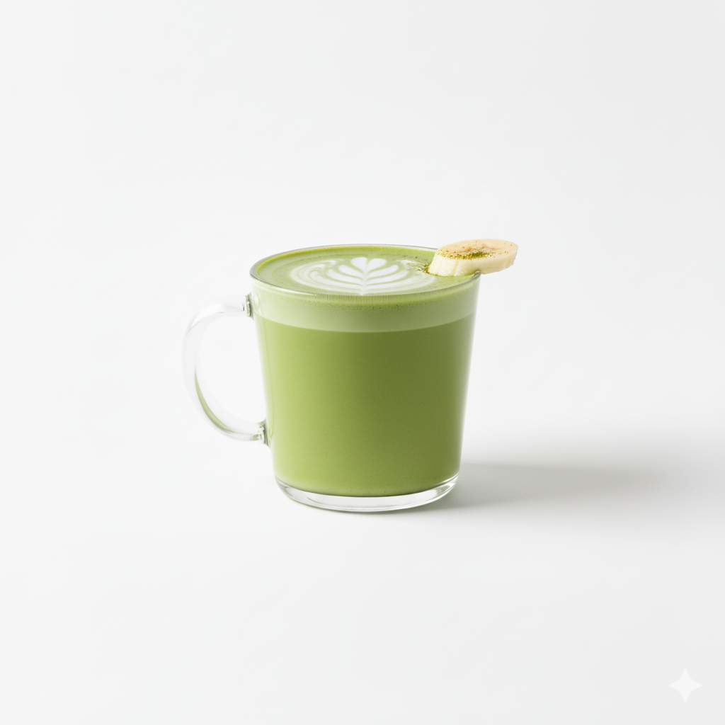 Banana Matcha Latte